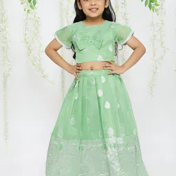 KID1 Girls Ready to Wear Lehenga & Blouse With Dupatta-picture-34