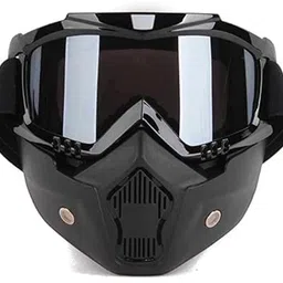 hespa Goggle Bike Riding Mask With Detachable Goggle | UV Protection & Dust Proof Design Blowtorch Safety Goggle-picture-38