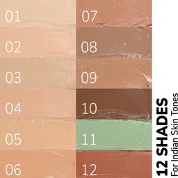 mila beauté Conceal It Pot Concealer With SPF 15 & Vitamin-E Light Weight Full Coverage Concealer image 5