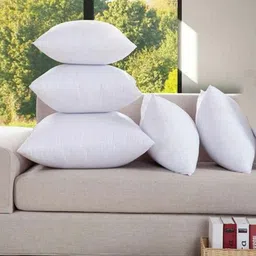 anand creative store Polyester Fibre Cushion Pack of 5 Solid-picture-43