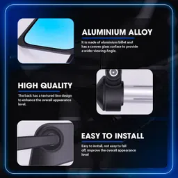 otoroys Manual Rear View Mirror For Universal For Bike Universal For Bike image 3