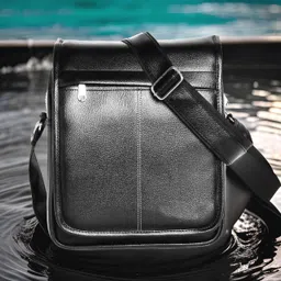 jairaj Black Men Sling Bag Men Sling Bag extra large-picture-13