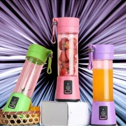 guptasonnew Electric Fruit Juicer Maker USB Rechargeable Mini Juicer Mixer GrinderLS219 350 W Juicer Mixer Grinder-picture-23