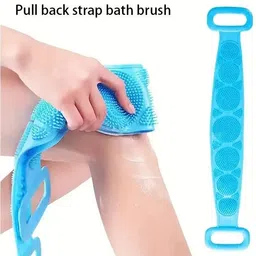 5supreme Double-Sided Bath Brush Back Cleaner Deep Cleaning & Massage Scrubber B23 image 4