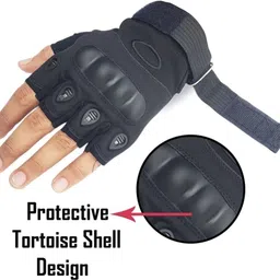 maniag Self Design Protective Men Gloves image 3