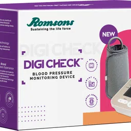 Romsons Digi Check Automatic Digital Blood Pressure Monitor With Rotator Cuff Bp Monitor-picture-26