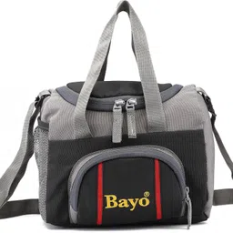 bayo LB 222 Black Lunch Tiffin Bag for School Office & Picnic Waterproof Lunch Bag Waterproof Lunch Bag-picture-11