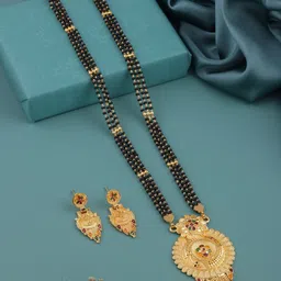 house of common Alloy Gold-plated Gold Jewel Set-picture-15