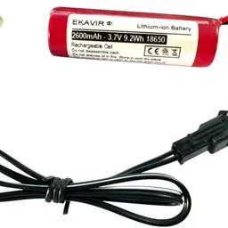 ekavir 2600 mAh 3.7V Lihtuim with BMS Protection and USB Charger Cable Battery-picture-23