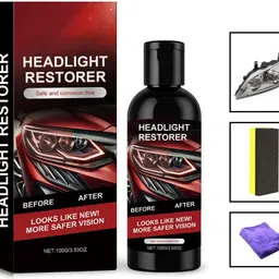 beamrenew Professional Headlight Restoration Kit – Easy DIY Solution for Faded Car Lights Headlight Restore Kit image 2