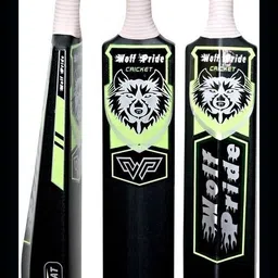 WP Yellow Sticker White Grip Black Plastic Cricket Bat_B92-WP96_PK309 PVC/Plastic Cricket Bat For 9 - 11 Yrs-image-63
