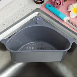 radhe Kitchen Sink Plastic Push Down Strainer image 3