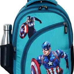 navela Iron Man School Kids Backpack Cartoon Character Bags Waterproof School Bag image 1