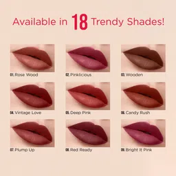 hilary rhoda Lippy Love | Creamy Matte Finish & Long Lasting Lipstick | Rich Colour Payoff - image 3