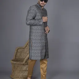 XEPON Printed Sherwani image 3