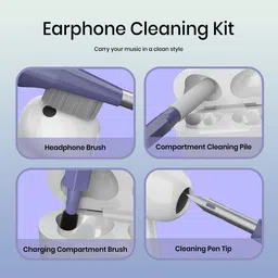 Portronics Clean G 20 in 1 Multipurpose Device/Gadget Cleaner Cleaning Kit for Laptops, Mobiles, Computers image 2