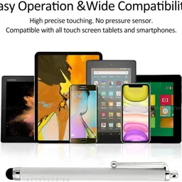 iAccessories Stylus Pen for Touchscreen Devices, Tablets, iPad, iPhone, Android (Pack of 3) Stylus image 2