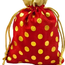 brijsun Women Red Potli image 1