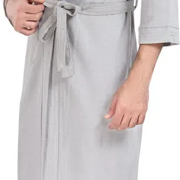 lacylook Grey Medium Bath Robe image 5