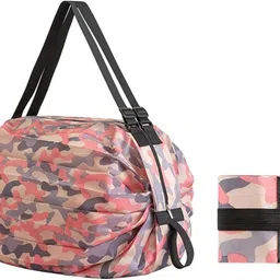 racque Multicolor Men & Women Hand-held Bag Shopping foldable bag-picture-25