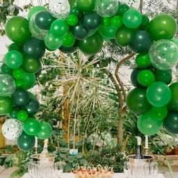 r g accessories Solid Jungle party balloon Garland kit 95pcs for birthday, engagement decoration Balloon-picture-19