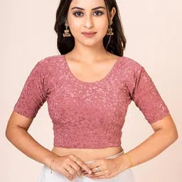 100luck Round Neck Women Blouse-picture-22