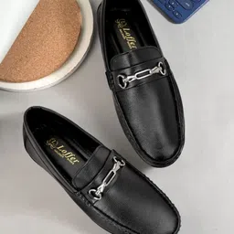 nxtkick Stylish Comfortable with Soft Cushioned Insole Hand-Stitched Design for Trendy Loafers For Men-picture-12