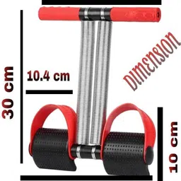 vuvail Tummy Trimmer Resistance Tube Skipping Rope Home Gym Kit Men Women Fitness Accessory Kit Kit image 2