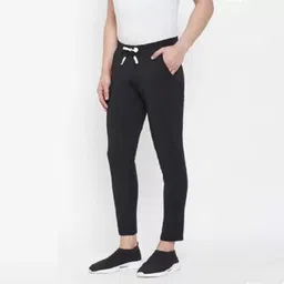 mattila Pack of 2 Men Solid Black, Blue Track Pants image 3