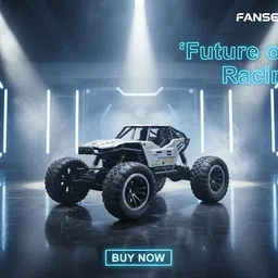 fanseekart 360° Rotation Monster Stunt Car | Remote Control with Mist Spray image 1