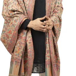 Shal-é-Pashm Wool Woven Men Shawl image 2