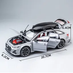akvanar Metal die cast SUV Car Toy Light & Sound (Multicolior)1 image 2