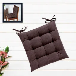 oasis Cotton Solid Chair Pad Pack of 1-picture-39