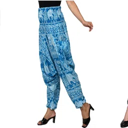 narnari Printed Rayon Women Harem Pants-picture-25