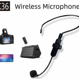 mocking bird Wireless Microphone Headset Mic for Speaker Amplifier PA System Karaoke Speech Microphone image 2