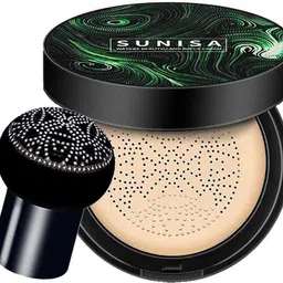 sunisa Air Cushion Foundation Korean Mushroom Head CC Cream Concealer Whitening Cosmetic Waterproof Brighten Face Base Tone Foundation-picture-17