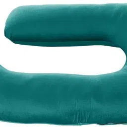 villagers LUXURY Microfibre Solid Pregnancy Pillow Pack of 1 image 3