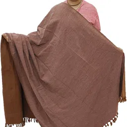 Vrinde Wool Self Design Men Shawl-picture-26