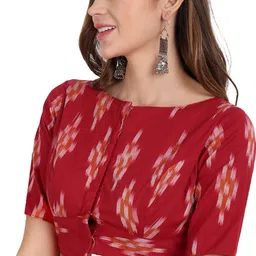 jisb Boat Neck Women Blouse image 4