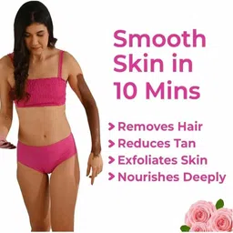 hghasayagirl MEEOOW CLUB 10 Min Painless Body Wax Powder Instant & Painless Hair removal 47 Powder image 2