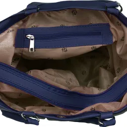 semmize Women Blue Hand-held Bag image 3