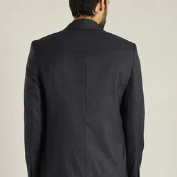 indian terrain Men Checkered Single Breasted Casual Blazer image 2