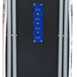 flipzon Wooden 13" Unique Folding Premium Ironing Board/Table (Grey Cloud, 13 Inch) Ironing Board image 5