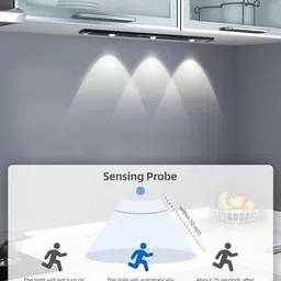 Xydrozen Rechargeable Wireless Closet light,Dimmable Night Lights Motion Sensor Light image 4