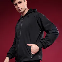 linaria Men Solid Cape Jacket-picture-10