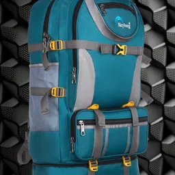 skyberg 60 Litres Curve Water Resistant Rucksack For Hiking Trekking And Travel - Unisex Rucksack- 60 L-picture-26