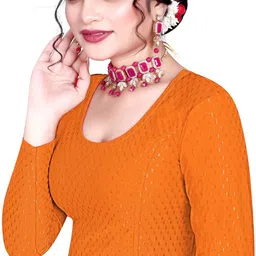 sanvi vogue Round Neck Women Blouse-picture-26