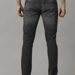 voi jeans Men Skinny Mid Rise Black Jeans image 3