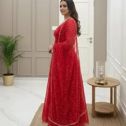 dipa Georgette Stitched Anarkali Gown image 3