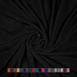 kdpm Unstitched Velvet Multi-purpose Fabric Solid-picture-18